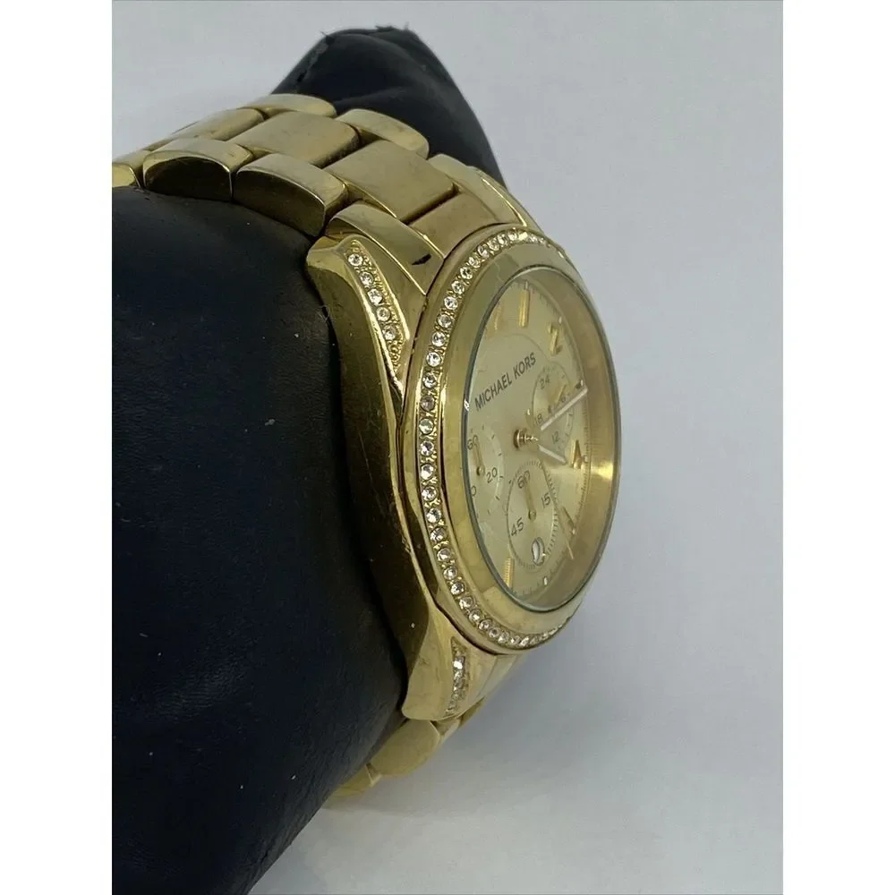 Michael Kors Blair MK5166 Women's Gold Stainless Steel Analog Dial Watch MP815